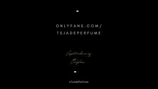 Onlyfans @TsJadePerfume  Chubby Shemale Use A Huge Metal Sound 😱 (Comp