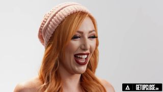 UP CLOSE  How Women Orgasm With Busty Redhead Lauren Phillips! SOLO FEM