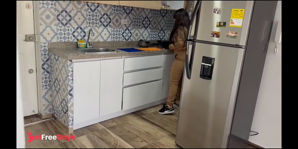 Jennie Let her best friends boyfriend rub and mop her until he cant stop her and wants to penetrat