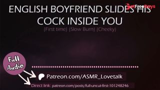 [GetFreeDays.com] English Boyfriend slides his Cock inside You first time AUDIO Porn for women Sex Film March 2023