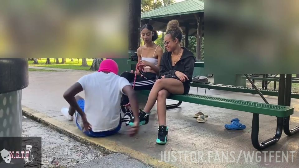 We Got The Feet ENT - Double Latina Public Sneaker And Foot Humiliation - Wegotthefeet ent