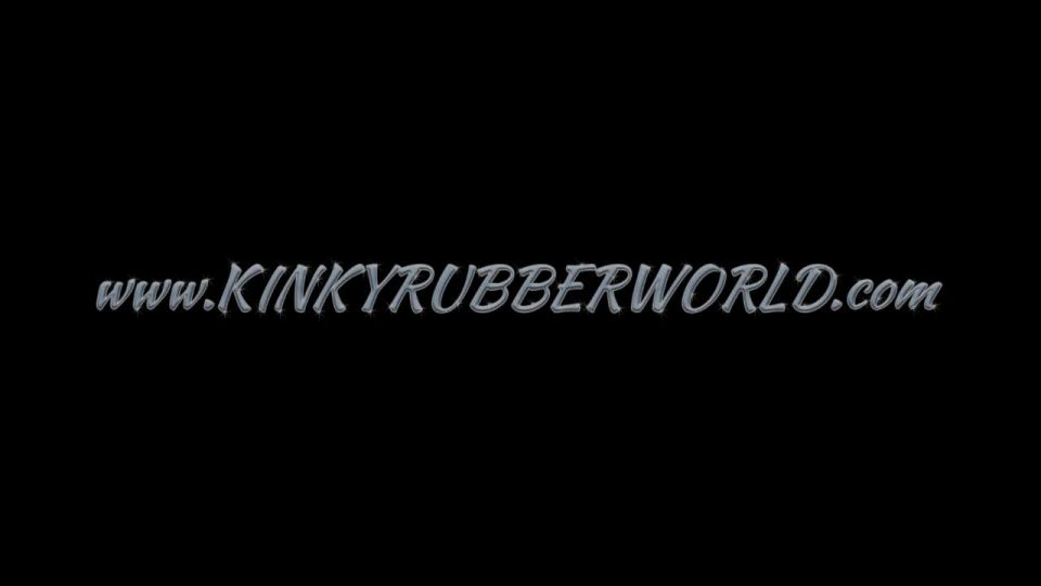 Kinky Rubber World – Black Catsuit Lara And Her Gas Mask Sub