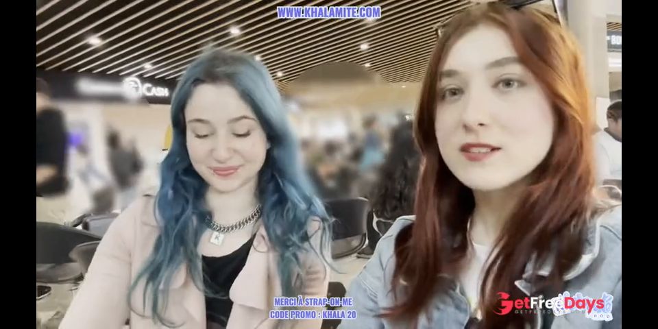 [GetFreeDays.com] Une fille alt et sa copine rousse  Barcelone baisent avec Strap On Me - Vlog Franaise Lesbiennes Sex Video May 2023