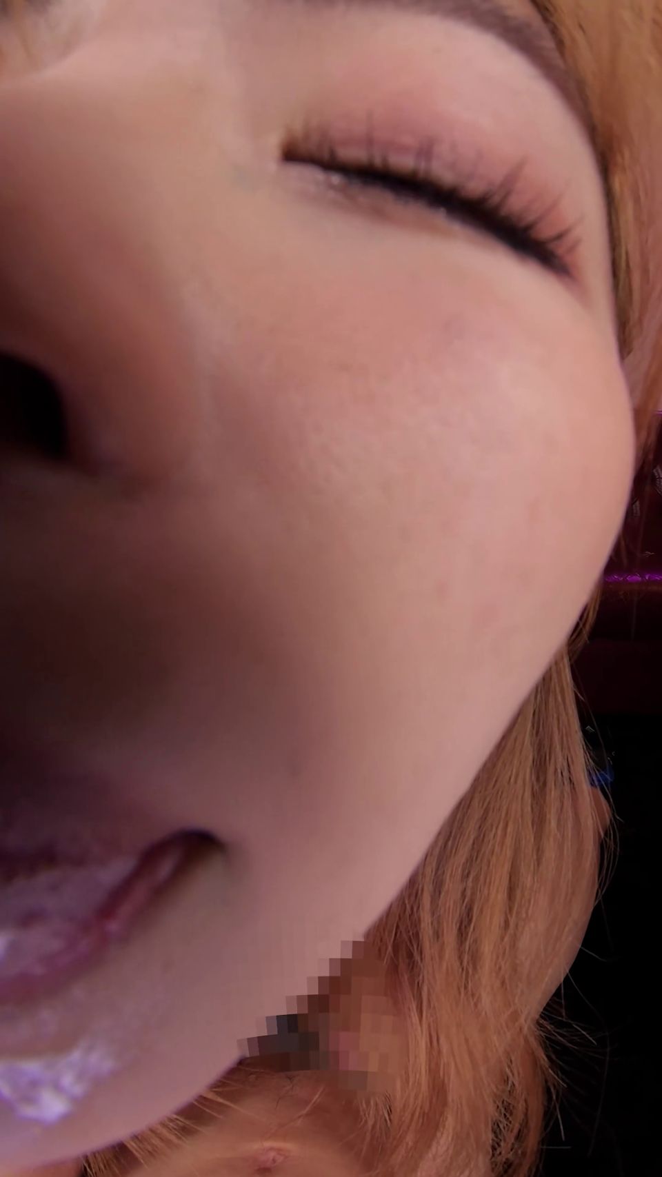 KIWVR-774 【VR】酔うとベロキス魔に豹変する巨乳スナックママの唾液だらだら接吻性交 椿りか