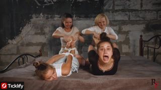 [Ticklify.com] Quadruple tickle madness  Revenge Vila and Dana torment Leya and Tonya 13-02-2021 New