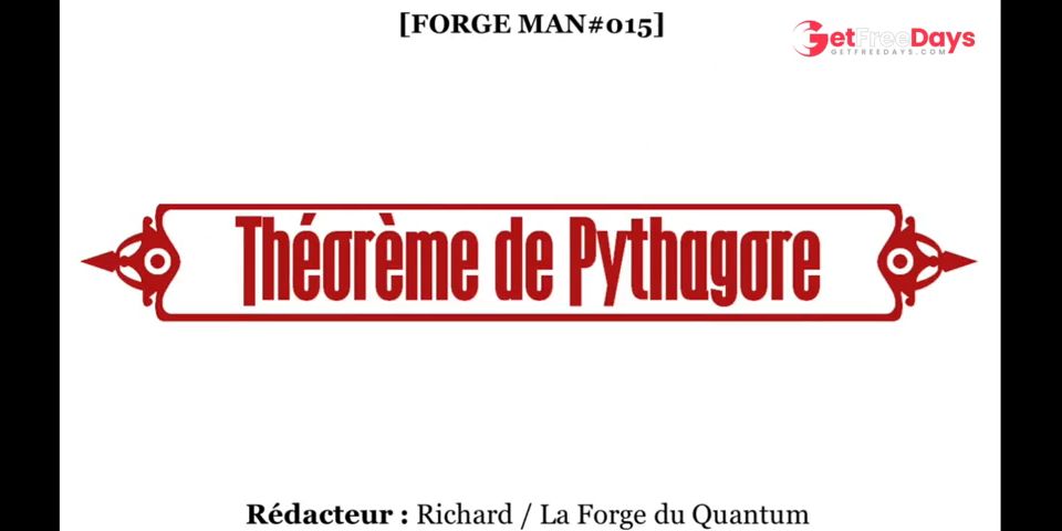 [GetFreeDays.com] FORGE Man015 - Thorme de Pythagore - Liens en premier commentaire... Porn Leak December 2022