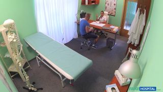 online video 17 Sexy nurse gets a mouthful of cum in the doctors office - July 03, 2015 - nurse - blowjob porn almost femdom