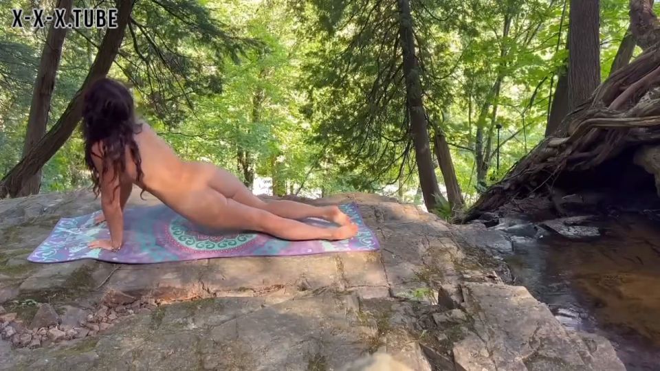  Amateur porn  Little_Fuckers  Just Me Doing Some Outdoor Stretching Enjoying Nature Nothing Hardcore In This One