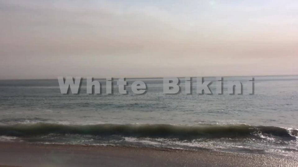 Denise Milani - White Bikini