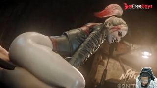 Harley Reverse Riding, Harley Gets Fucked In Her Bald Ass Pussy, Bald Pussy Silent Hill Nurse Riding