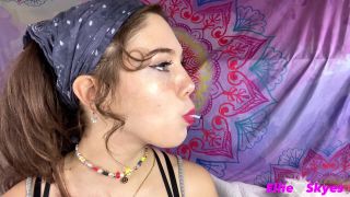 xxx video 2 femdom oral Ellie Skyes – Gentle Giantess Face Focus Fetish, giantess video on femdom porn