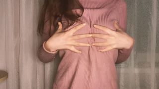 Little Rina - Young Girl Playing with her Big Titties and Shaking it  | little_rina | amateur porn