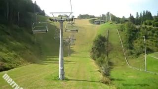 Mer4FunMegMDH Auf der Seilbahn geblasen und geschluckt