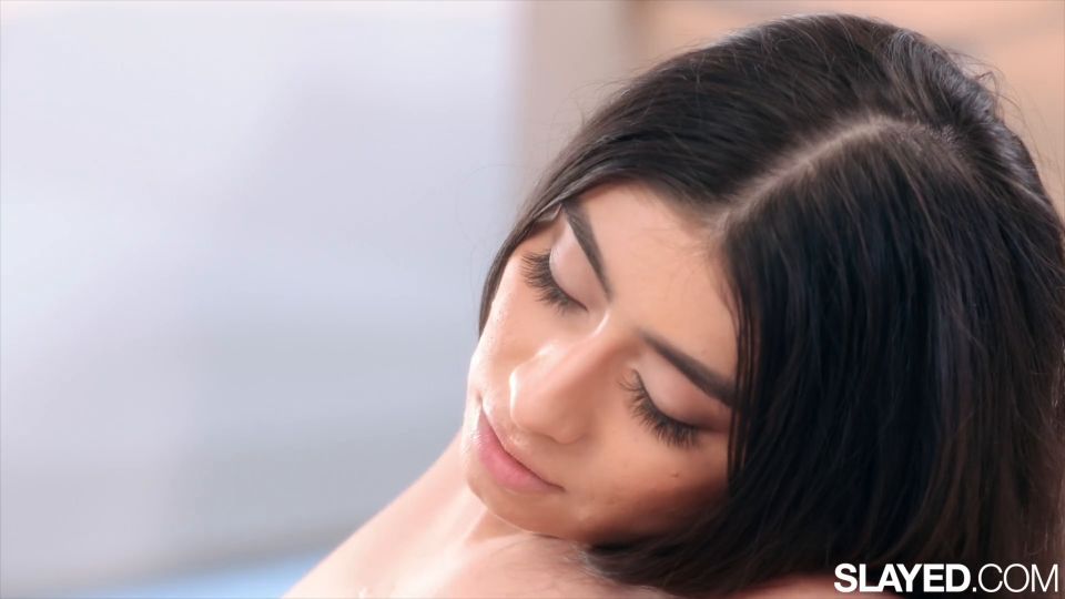 6301 Violet Myers Submits Her Big Natural Tits To Vicki Chase