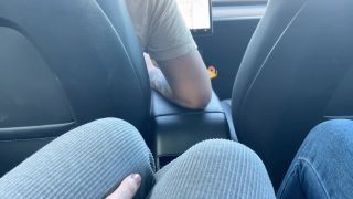 Love_Billie22 - Public car double blowjob and riding - Boygirlgirl