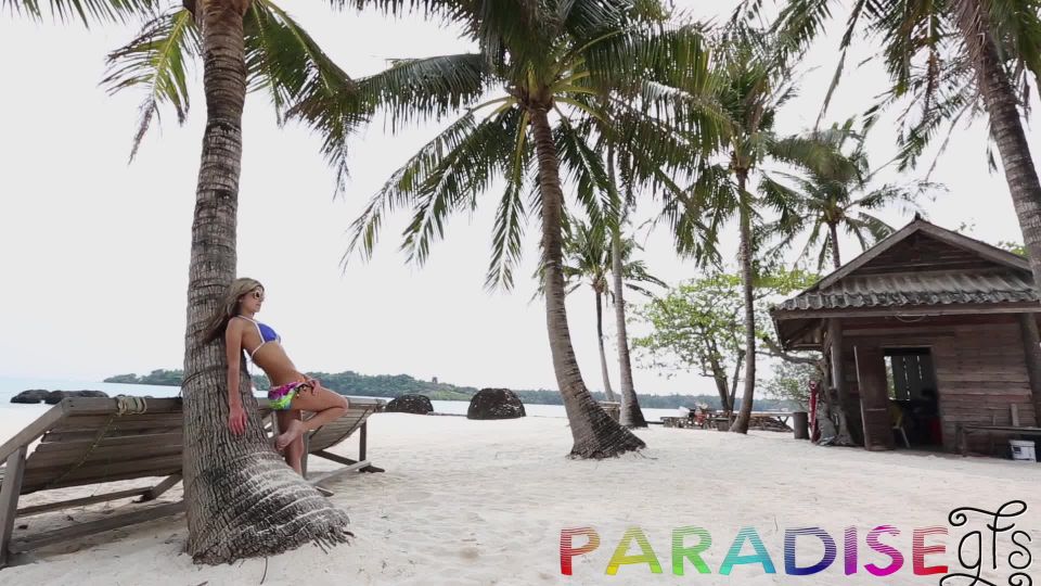 Online porn - ParadiseGFs – Valentina in Skinny Blonde Russian Enjoys Bikini Sex in Resort Cabana teens