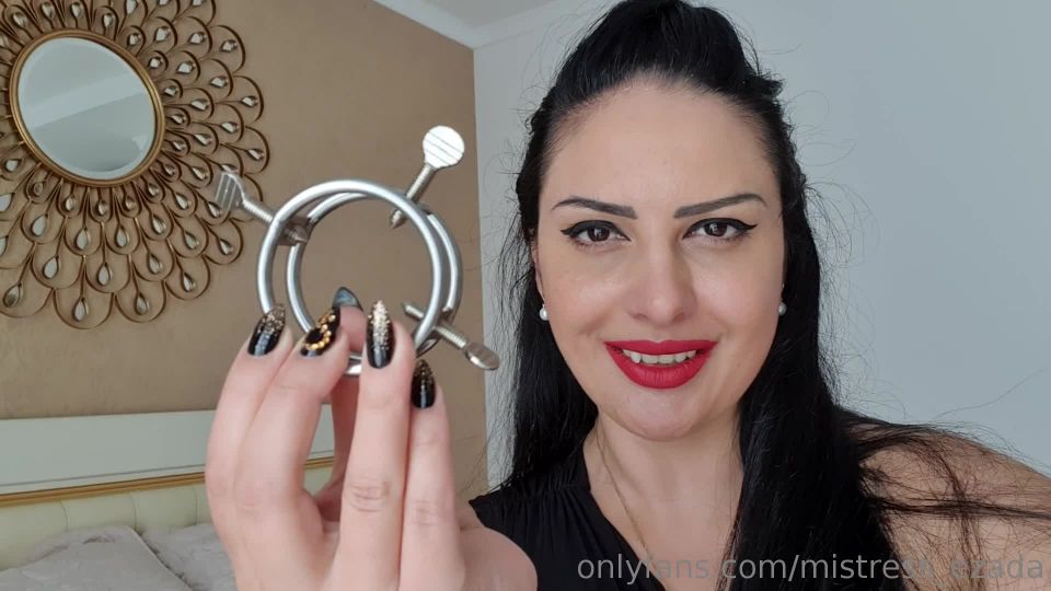 Onlyfans - Ezada Sinn - ezada - ezadaJustHappened hubbys weekly milking in a painful cock ring - 20-04-2019