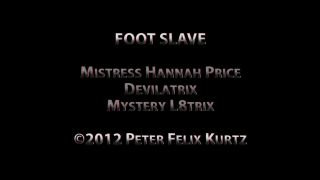 clip 49 Latex Foot Slave | rubber | fetish porn aj applegate foot fetish