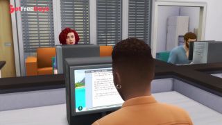 [GetFreeDays.com] Slut Persuades Co-Worker To Fuck In Bosses Office - Sims 4 - Free-Use Office Sex Stream June 2023