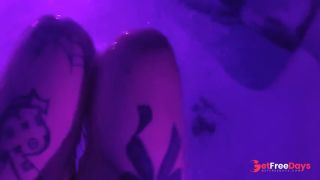 [GetFreeDays.com] Hippie Flipping in Hot Tub, Getting Trippy with Monster Dildo and Lollipop Licking Sex Video January 2023