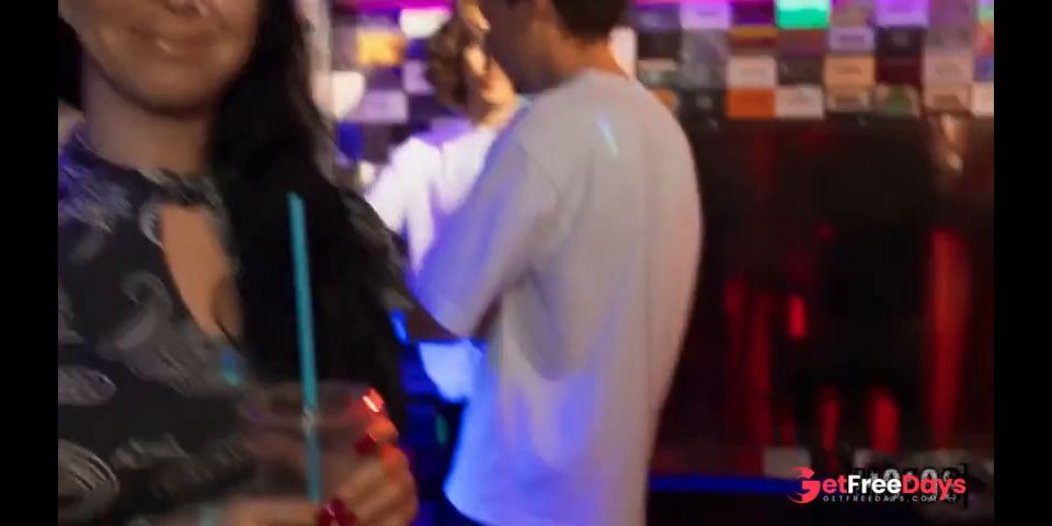 The Barcade Is The Best Spot For Some Wild Girl Fucking