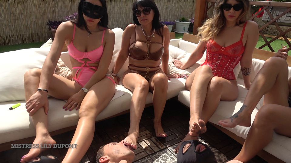 LILY DUPONT: "Human ASHTRAY Y FOOT LIKERS" (1080 HD) (2025)