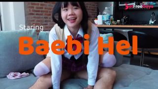 [GetFreeDays.com] Asian schoolgirl gets on top and then gets fucked doggy style in her school uniform - Baebi Hel Porn Video March 2023