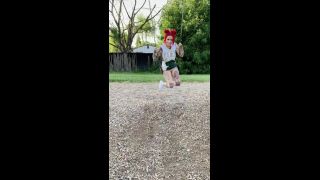 Lil Red Hot () Lilredhot - i had too much fun on the swings 23-06-2020