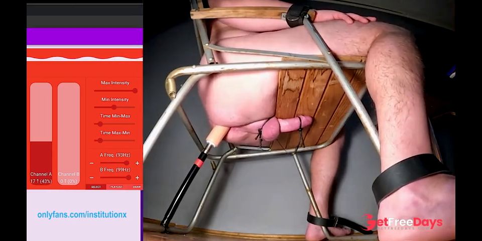 [GetFreeDays.com] Impalement Chair and Electro Edging Agony Porn Stream February 2023