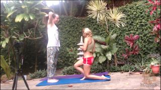 adult clip 25 Lily Meadows - Yoga Blowjob [4k] - shemale - femdom porn femdom sitting