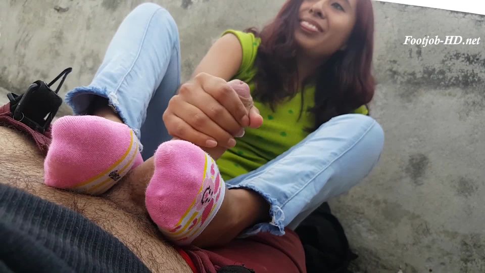 video 30 Handjob in public on lil feet n socks – Kinky Socks, adult breastfeeding fetish on feet porn 