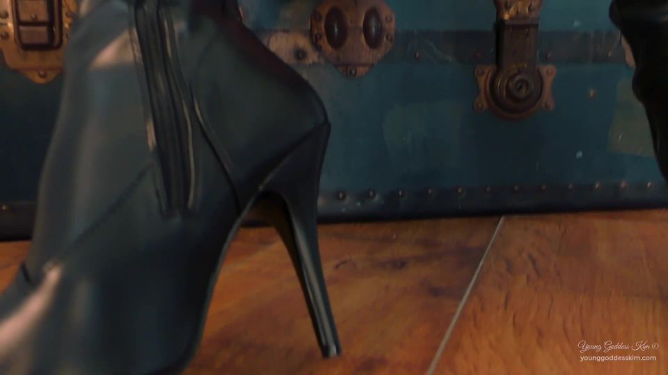 adult clip 10 Young Goddess Kim - Leather and Lust | pov | fetish porn anal gay fetish