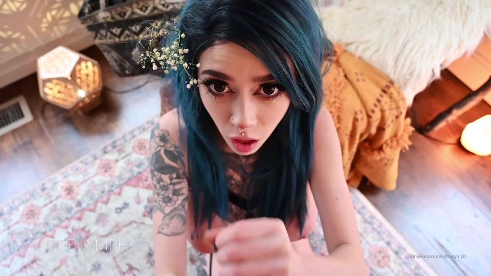 Kiittenymph Goth Adolescente Sexo anal (Porno anal)