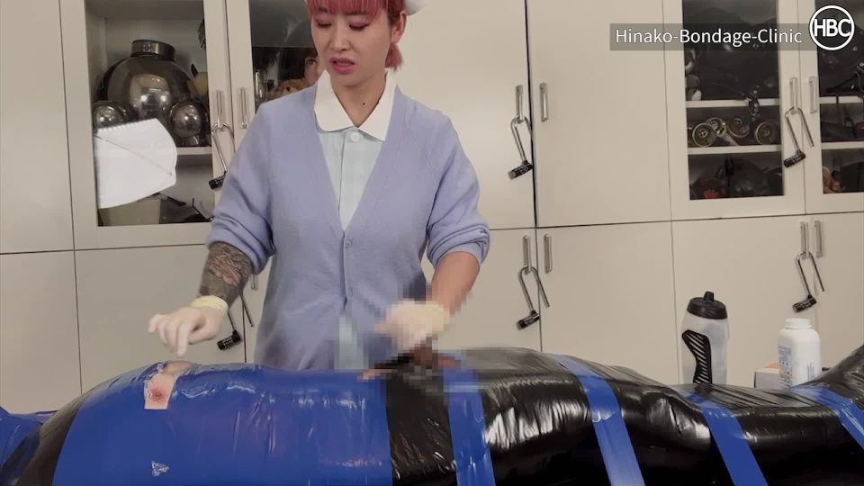 Hinako House of Bondage Mummification Bondage Handjob Therapy (Fetish porn)