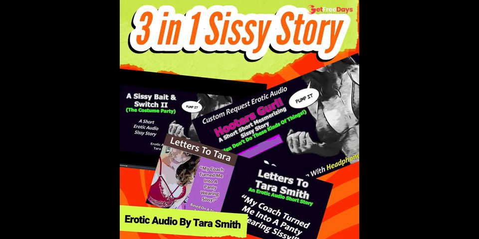 [GetFreeDays.com] Three In One Sissy Stories by Tara Smith Fetish Roleplay Erotic Audio For Bisexual Men Porn Stream February 2023