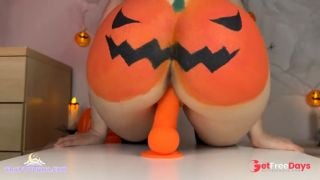 [GetFreeDays.com] PUMPKIN PAWG CREAMS ON HUGE COCK FOR HALLOWEEN Sex Leak April 2023