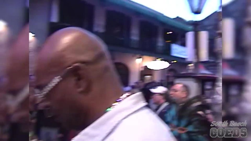 Southbeachcoeds.com- Vintage Mardi Gras Home Video With Some Flashing