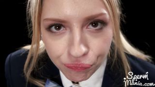 adult xxx video 46 SpermMania presents Rebecca Volpetti in Rebecca Volpetti swallows tons of thick white cumshots on feet porn foot fetish therapy