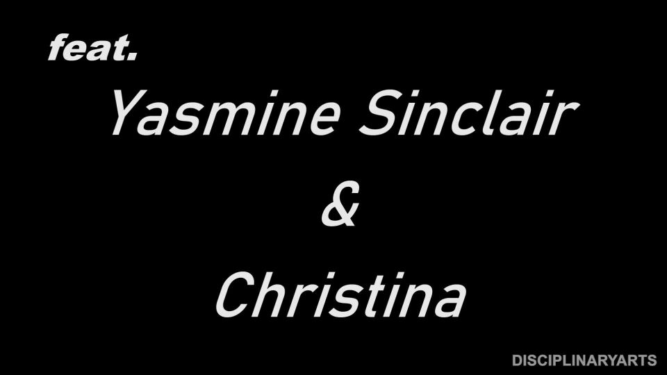 online adult clip 34 DisciplinaryArts – LATE AWAKENING – Yasmine Sinclair, Christina, nun fetish on femdom porn 