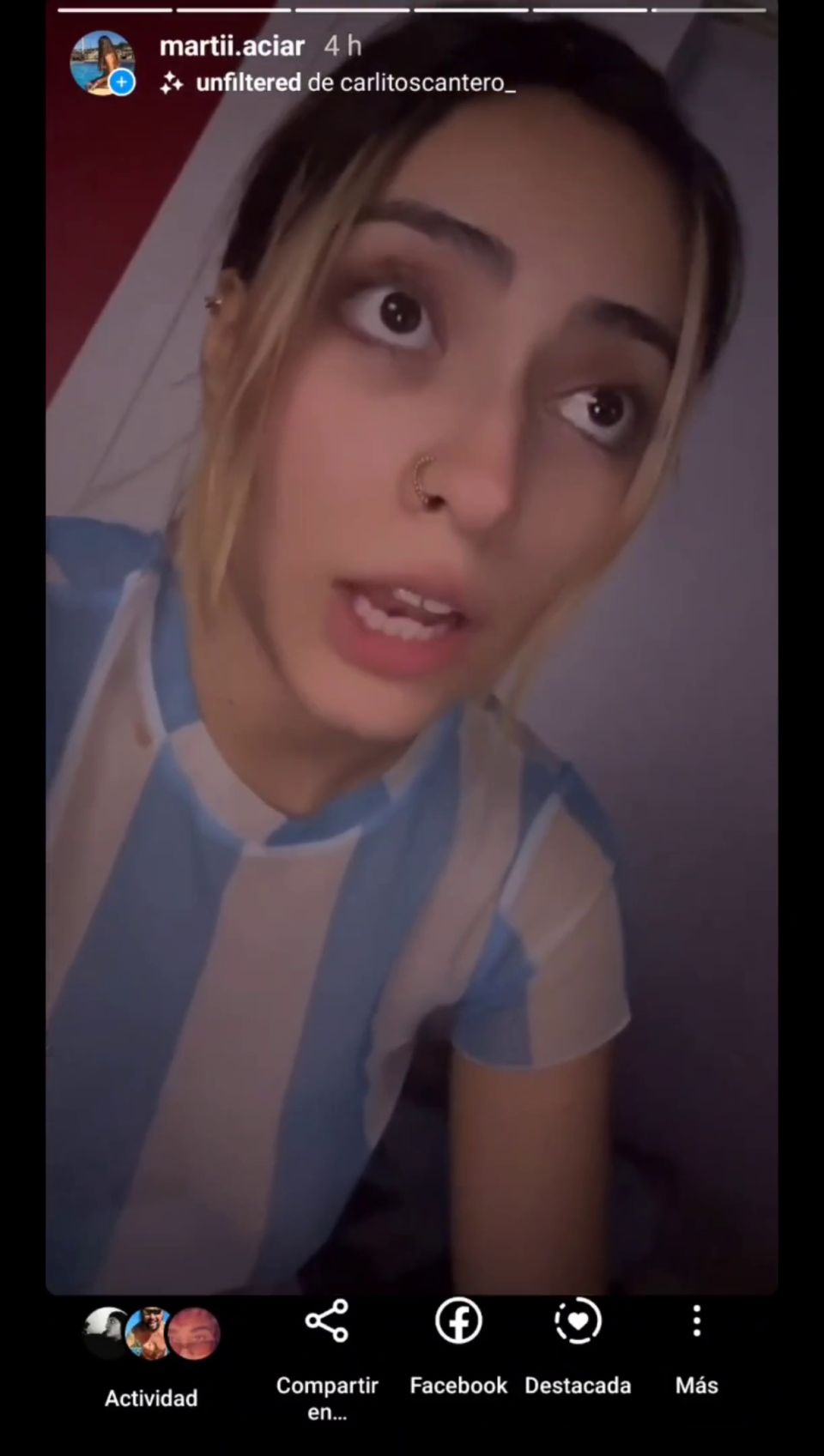 Polémico Video De Famosa Modelo Argentina Luego Del Mundial De Qatar 20