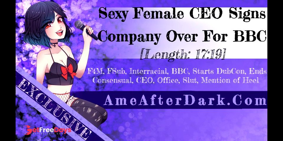[GetFreeDays.com] Preview Sexy Female CEO Signs Company Over For BBC Sex Stream June 2023