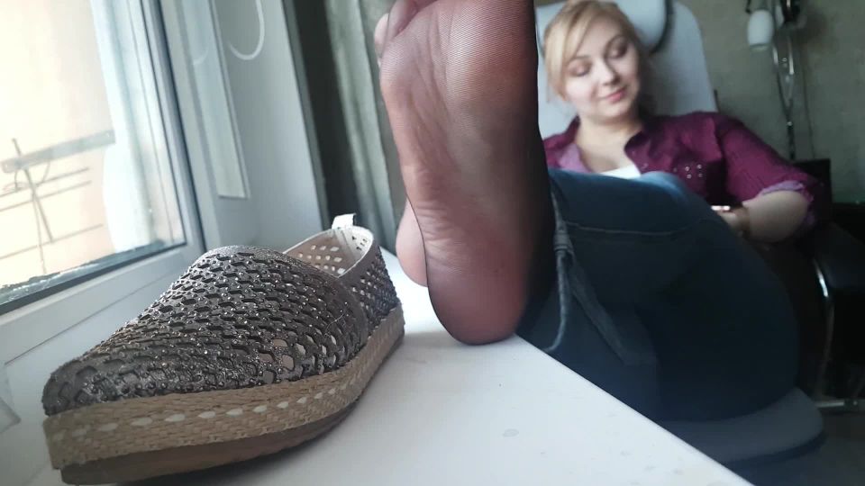 online adult video 24 pregnant smoking fetish fetish porn | Shoe fetish – Rina Foxxy – black nylon, feet flats tease - shoe fetish - feet porn fetish xxx | nylon-feet