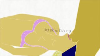 Derek And Bianca - Amateur Anal POV Ass to Pussy Reverse Cowgirl - 720p