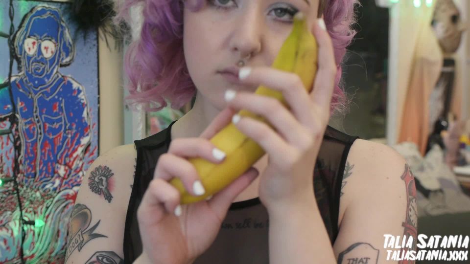 adult xxx clip 21 blowjob young video porn Talia Satania – A Banana a Day, fetish on blowjob porn
