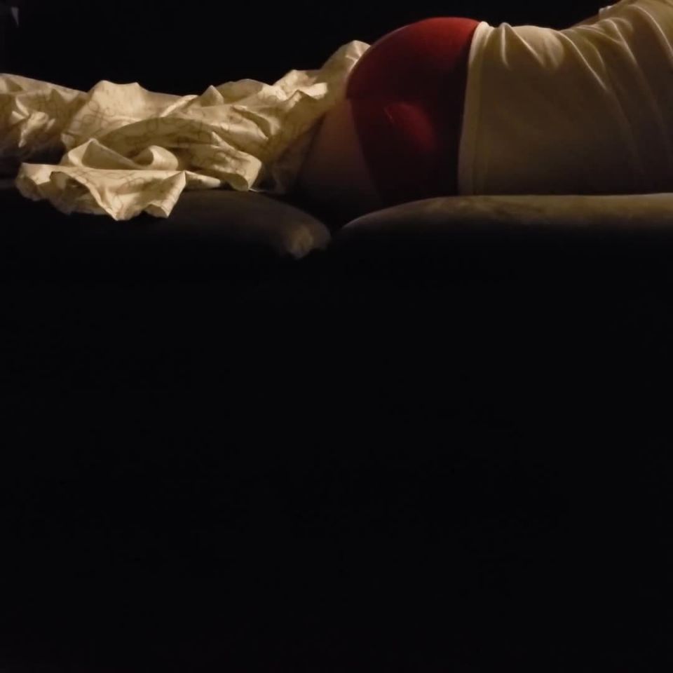 horny girl humping masturbating on the bed. hidden cam