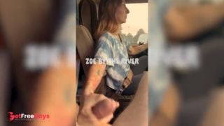 [GetFreeDays.com] Zoe By The River Strokes and Sucks While Driving  Creampie Tease  Horny Road Trip POV w Dark Stripe Adult Film July 2023