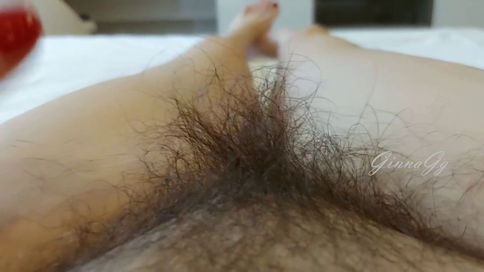 Dirty Talk During Masturbation,Dildo Squirt,Very Hairy Wet Cunt. Horny 