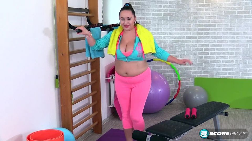 Tits Out For Fitness muscle Monica Love