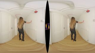 Busty Dominatrix Teases With Her Massive Natural Tits (VR 3D