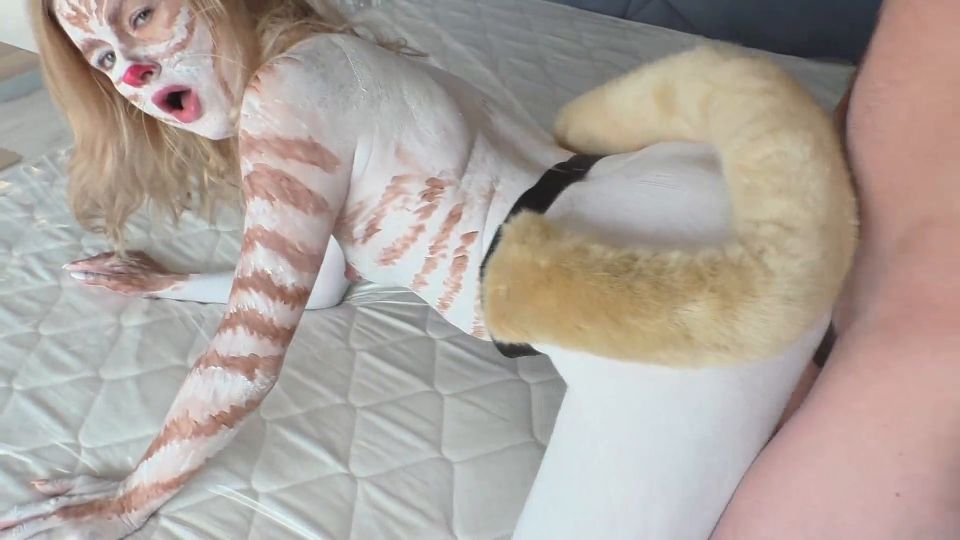 Laloka4you Bodyart Girl Make Blowjob And Passionate Fucking Until Cumshot And (Hot Babes)